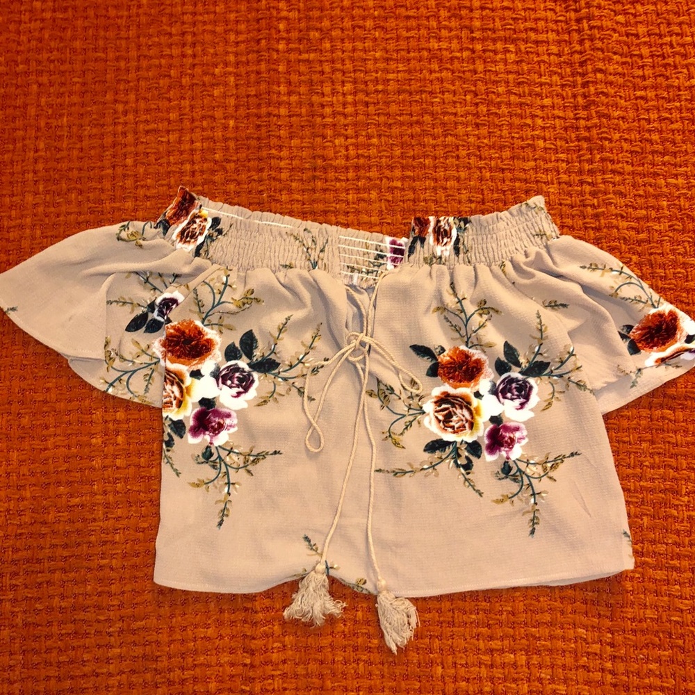 Off the shoulder top